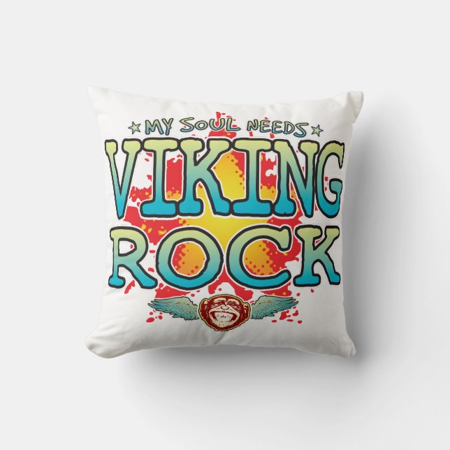 Viking Rock Soul Cushion (Front)