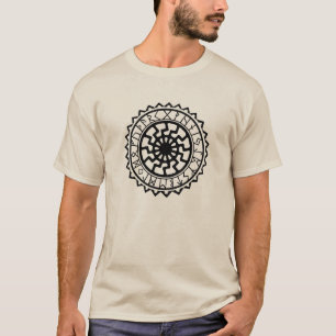 Viking Rune Calendar Sun T-Shirt