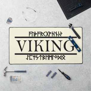 Viking Runes Desk Mat