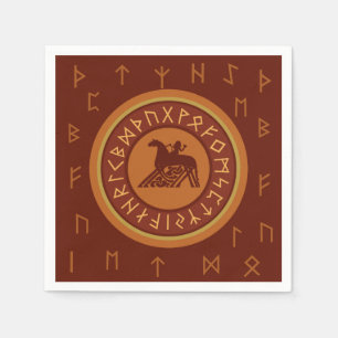 Viking Runes Napkin