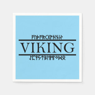 Viking Runes Paper Napkins