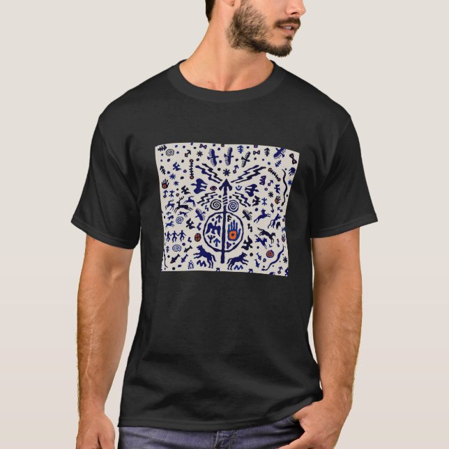 Viking Shaman Ritual Talisman T-Shirt (Front)
