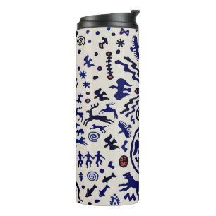 Viking Shaman Ritual Talisman Thermal Tumbler