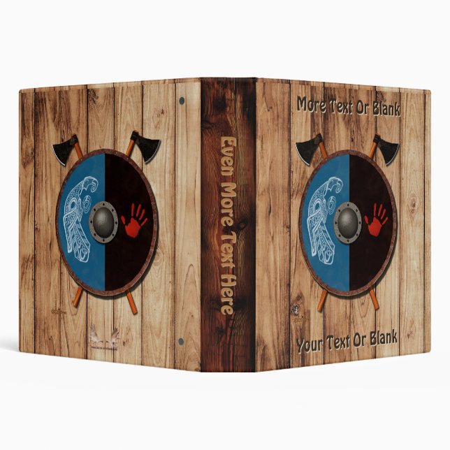Viking Shield and Axes Binder (Background)