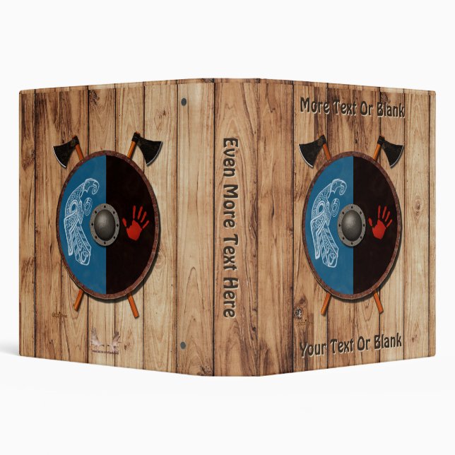 Viking Shield and Axes Binder (Background)