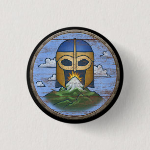 Viking Shield Button - Valhalla