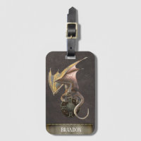 Viking Shield Dragon Bronze Ancient Rustic