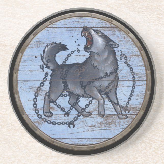 Viking Shield - Fenrir Coaster (Front)