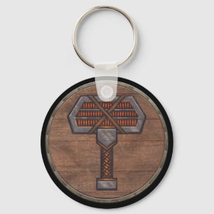 Viking Shield Keychain