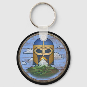 Viking Shield Keychain - Valhalla