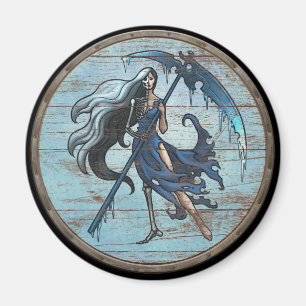 Viking Shield Magnet - Hel