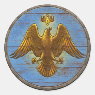 Viking Shield Sticker - Eagle