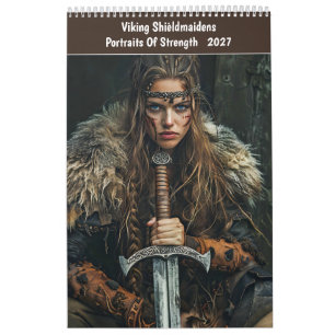 Viking Shieldmaidens – Portraits Of Strength Calendar
