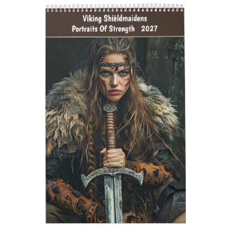 Viking Shieldmaidens – Portraits Of Strength Calendar