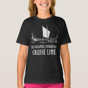 Viking Ship Cruise Line Odin And Valhalla T-Shirt