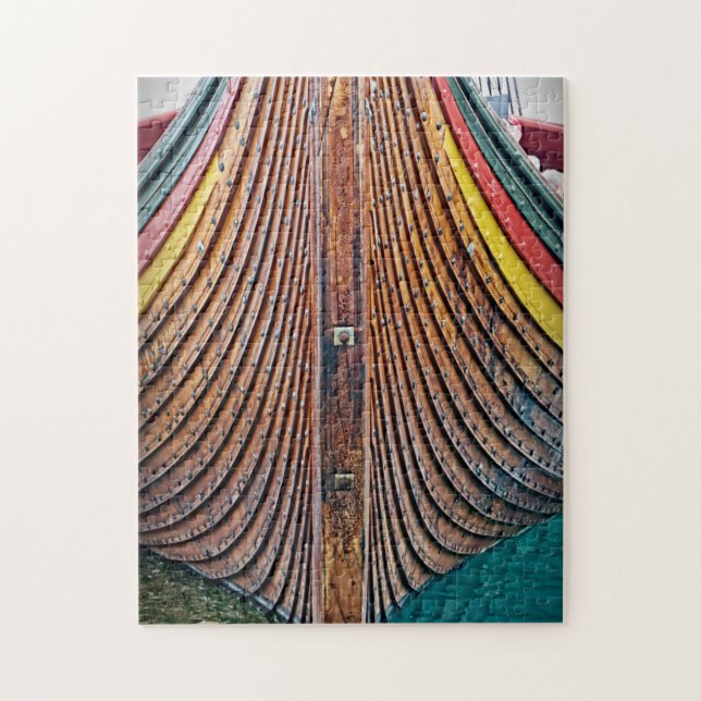 Viking Ship Hull - 11x14 - 252 pcs. Jigsaw Puzzle (Vertical)