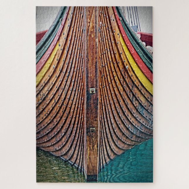 Viking Ship Hull - 20x30 - 1014 pcs Jigsaw Puzzle (Vertical)