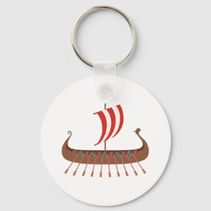 Viking Ship Keychain