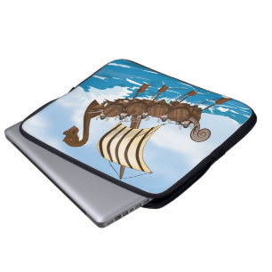 Viking Ship Laptop Sleeve