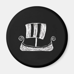 Viking Ship Magnet
