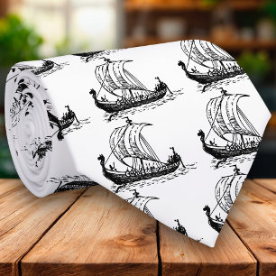 Viking Ship Tie