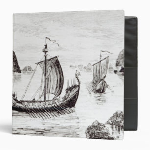 Viking Ships Binder