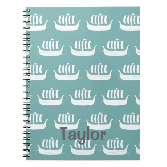 Viking ships notebook (Front)