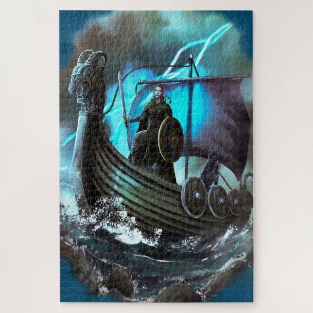 Viking Sirka Jigsaw Puzzle (Vertical)