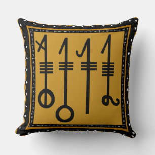 Viking Sleepthorns Throw Pillow