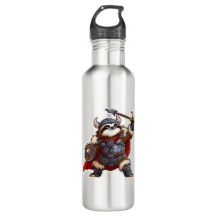 viking sloth Oversized T-Shirt 710 Ml Water Bottle