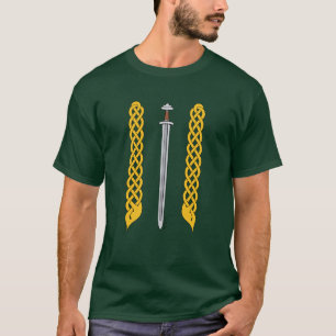 Viking Sword and Plaitwork T-Shirt