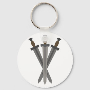 Viking Swords Keychain
