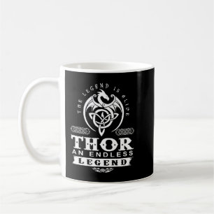Viking The Legend Is Alive Thor An Endless Legend Coffee Mug