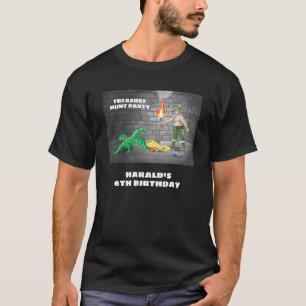Viking Treasure Hunt Party Birthday T-Shirt