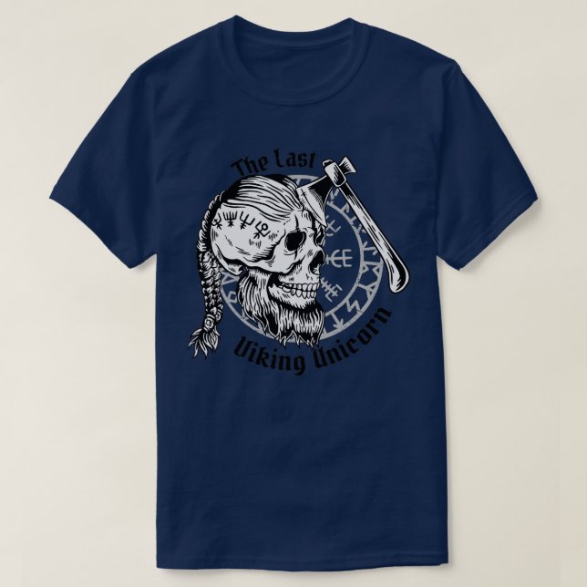 Viking unicorn 2 T-Shirt (Design Front)