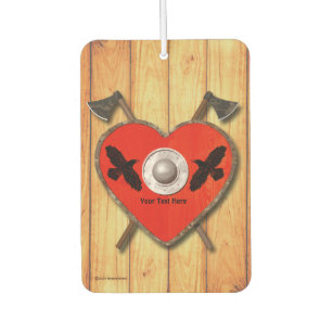 Viking Valentine - Raven Air Freshener