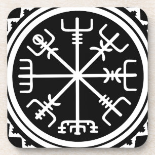 Viking Vegvisir Compass Coaster