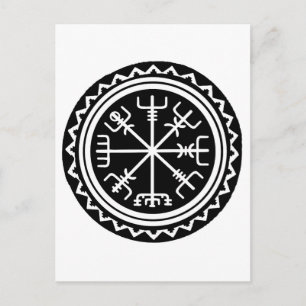 Viking Vegvisir Compass Postcard