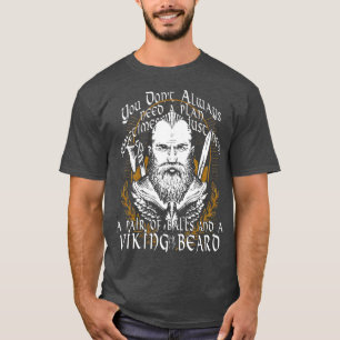 Viking Vikings Nordic Norse Norsemen Scandinavian  T-Shirt