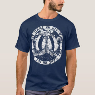 Viking Vikings Scandinavia Scandinavian Norse Ship T-Shirt