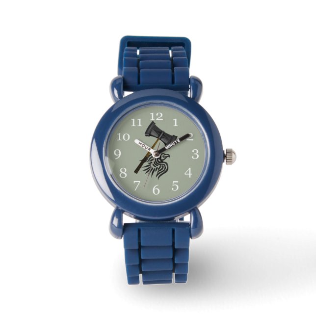 Viking War Hammer Thor Watch (Front)