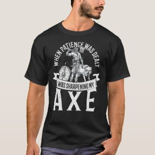 Viking Warrior Axe  Viking Valhalla Norse Mytholog T-Shirt