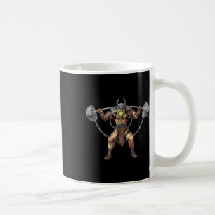 Viking Warrior Bodybuilding Gym Weightlifting Powe Coffee Mug
