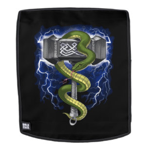Viking Warrior Hammer Backpack