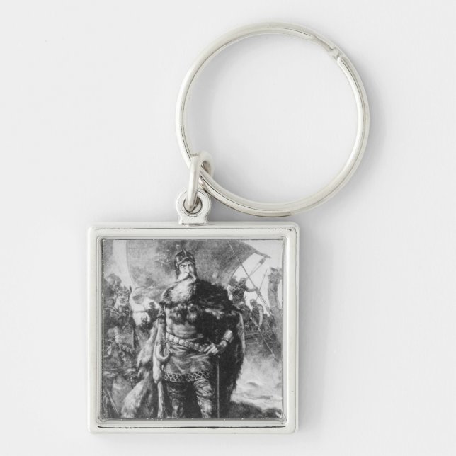 Viking Warrior Keychain (Front)