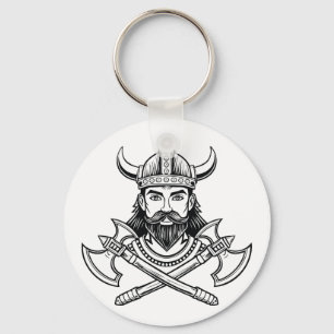 viking warrior keychain