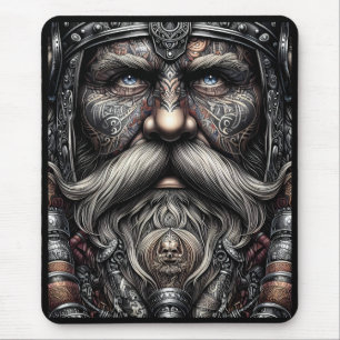 Viking Warrior Mouse Pad