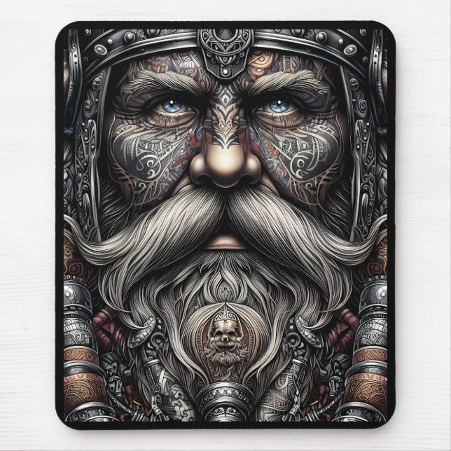 Viking Warrior Mouse Pad (Front)