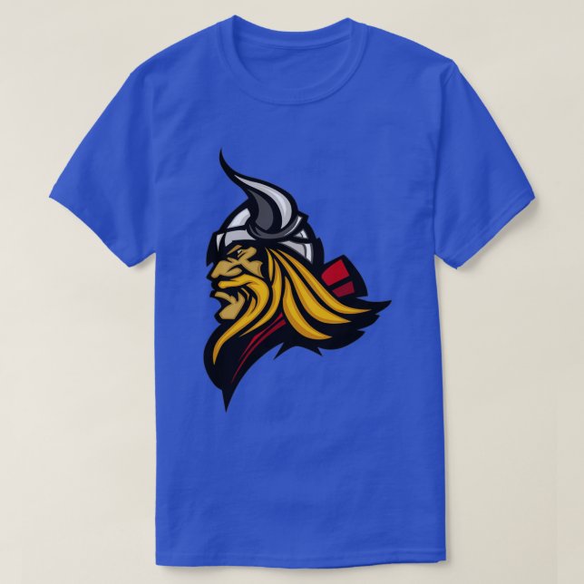 Viking Warrior Nordic Soldier Norse God T-Shirt (Design Front)