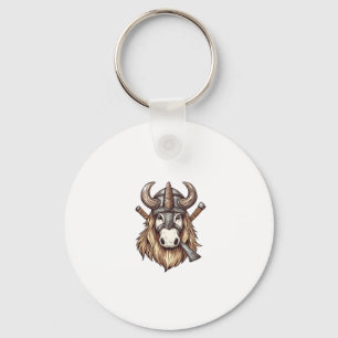 Viking Warrior Unicorn (1) Keychain